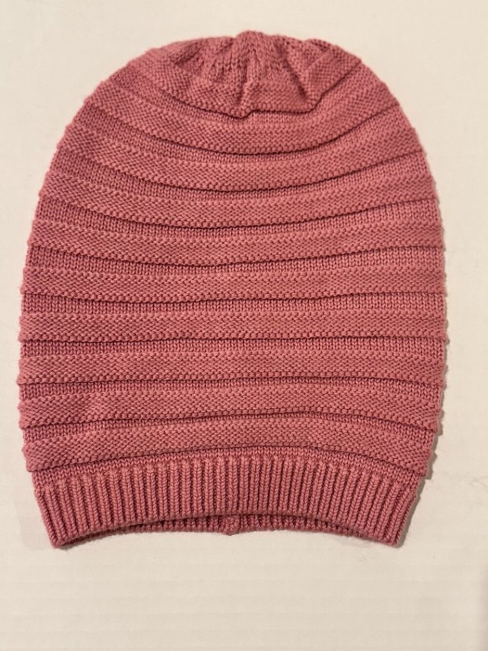 Portolano Knitted Pink Wool Winter Beanie - Perfect Condition